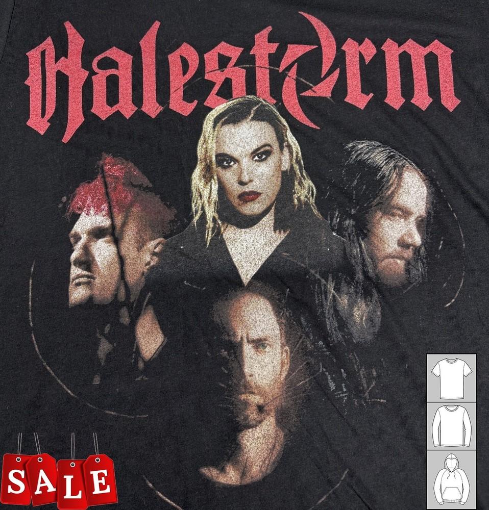 New Halestorm Rock Lzzy Hale Band Gift For Fans Men All Size Shirt   LW482 Unisex T-Shirt M