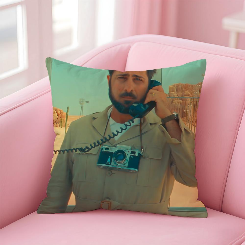 

JJason Schwartzman Cushion Cover Pillow Case Soft Friendly Fabric Concealed Zipper 30X30cm