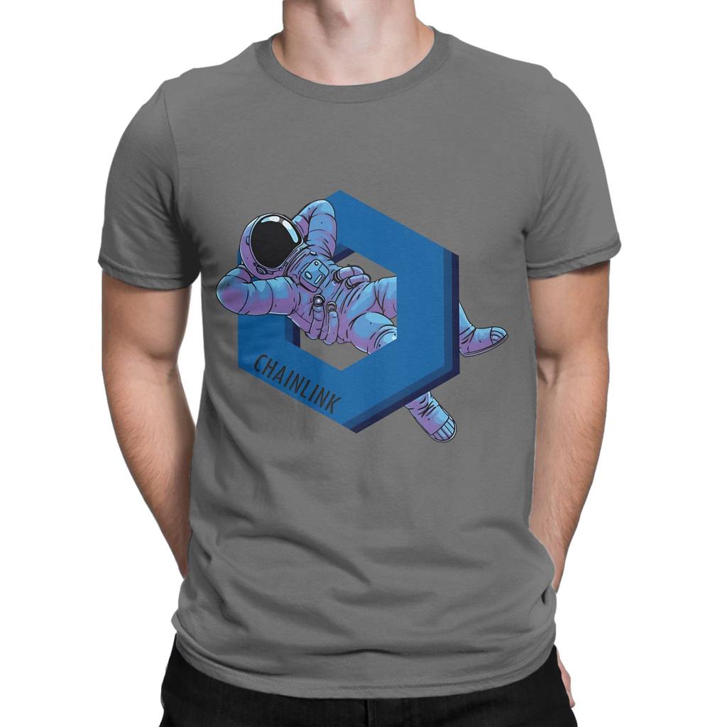 chainlink Novelty 100 Cotton TShirt Chainlink Tops Tees For Unisex