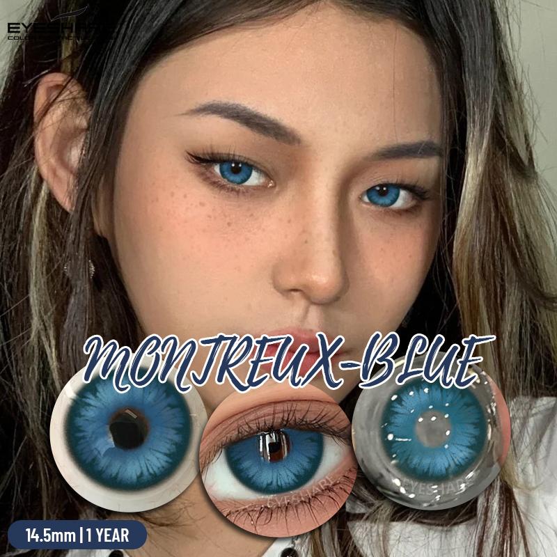 Eyeshare Anime Cosplay Color Contact Lenses For Eyes Red Eye Lenses Halloween Beautiful Pupils Crazy Blue Pink Cosmetic Makeup Contact Lens