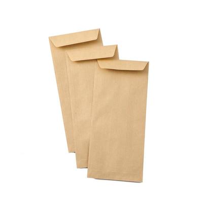 Manila Kraft Paper 80g Release Envelopes, 102x229 Mm, Yellow