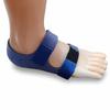 1Pair Adjustable Drop Foot Brace With Dual Fix Straps Breathable Fabric For Foot Injury Recovery Support