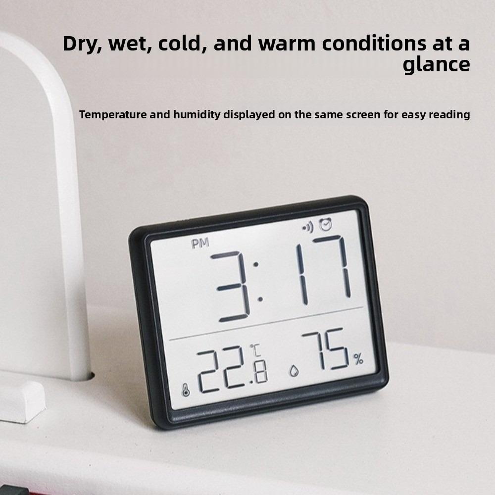 Ultra Thin Hanging Clock Magnetic Kitchen Clock New Digital Alarm Clock  Home Use