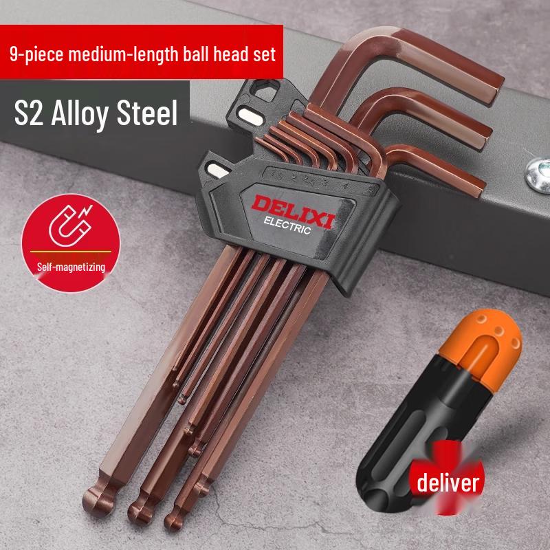 Delixi Hex Key Wrench Set