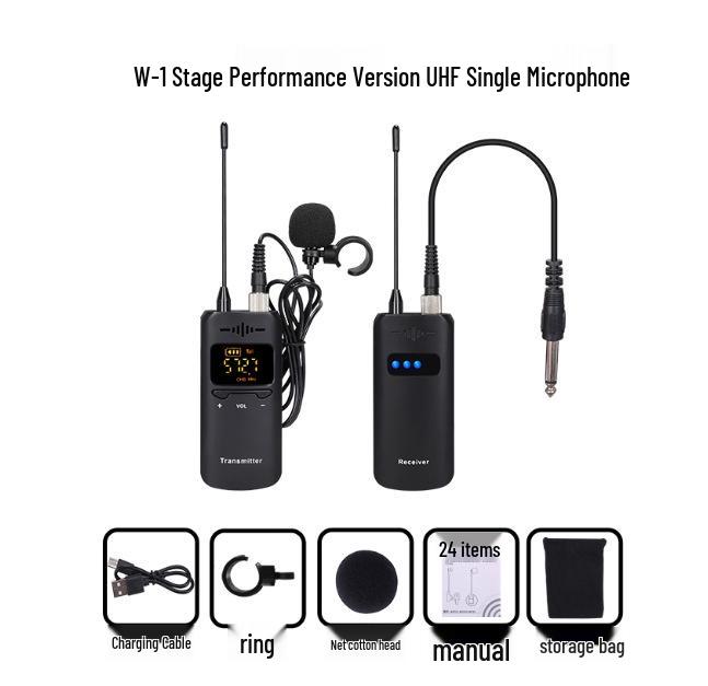 

Wireless Harmonica Microphone Ring: Noise-Reducing Stage-Ready Pickup for Musical Instruments