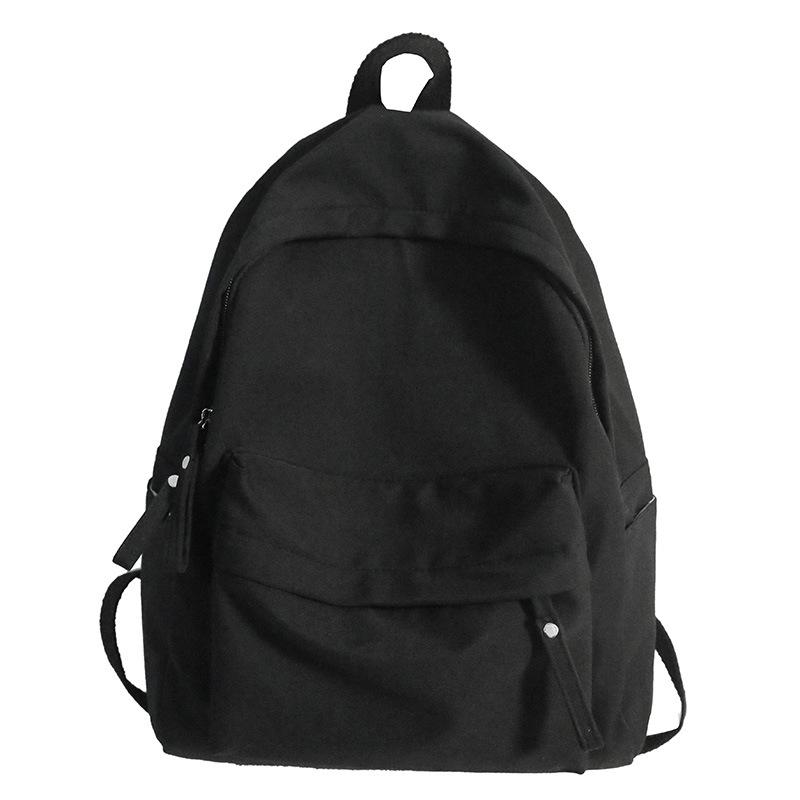 Children's Small Schoolbag Kindergarten College Student Simple Girl Solid Color Men's Backpack