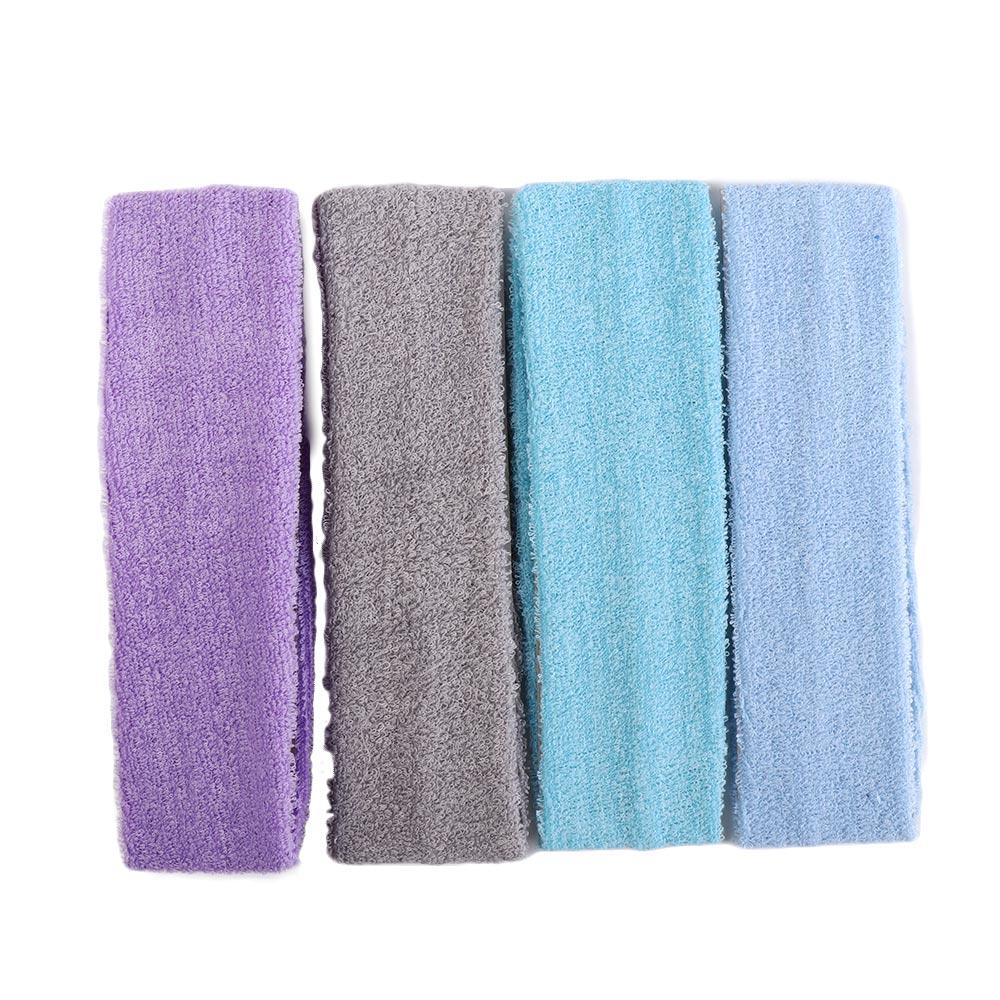 Accessory Pure Color Strong Elastic Sport Gym Yoga Hairband Stretch Head Bands Sweatband Headband