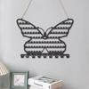 Wall Mounted Jewelry Organizer Space Saving Necklace Holder Butterfly Jewelry Rack  Home Decoration