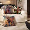I-Iron-Maidens Metal Band Personalized Picture Text Home Decorative Pillows Household Gifts 45x45cm