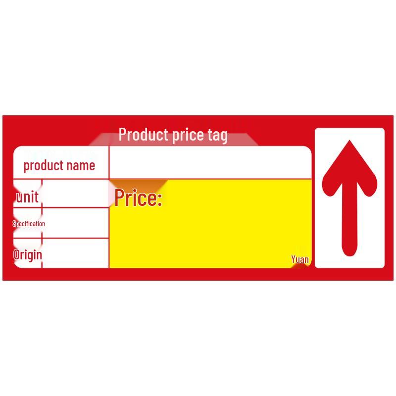 Mashifu Retail Handwritten Price Tags