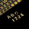 Decor Planner Bronzing Pattern Scrapbook Letter Number Sticker Twinkle Stickers Self Adhesive