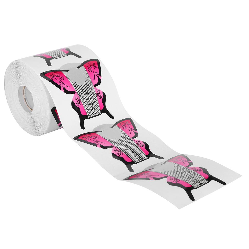 300pcs Nail Form DIY SelfAdhesive Manicure Nail Art Extension Form for Home Salon (B Style)