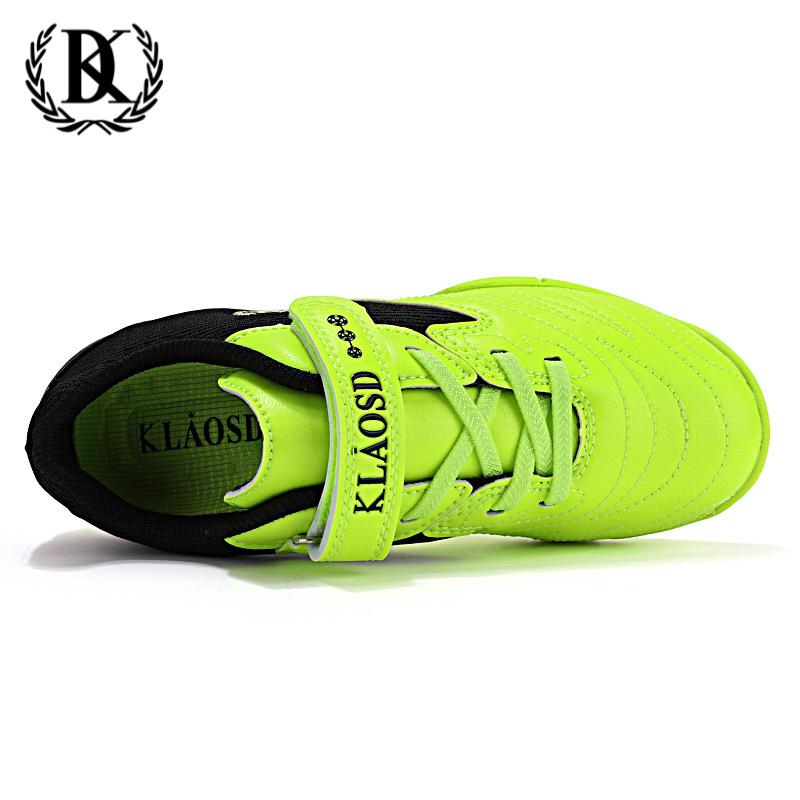 Velcro children's football shoes men's high quality male and female students TF broken nails professional game training shoes