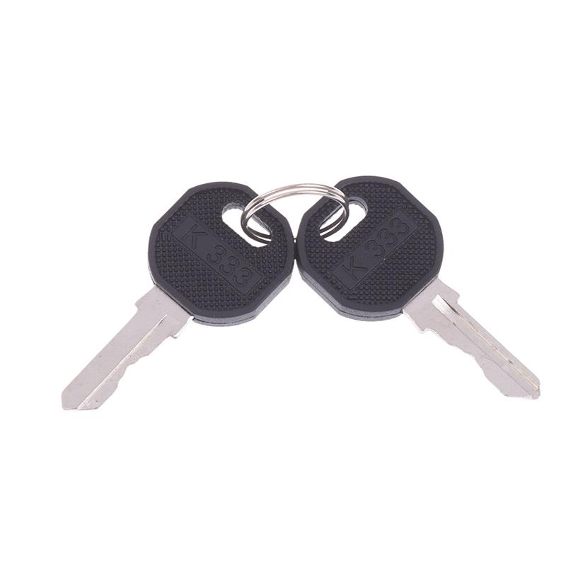 2 Pcs K333 Keys Caravan Locker Key For Emka Ek333 Elddis Front Gas Locker Key Ek 333 Ms300 Series Cabinet Lock Key