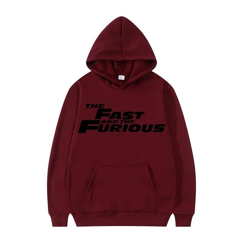 The Furious Hoodies  Women Hoodie Fashion Letter Graphic Printed Sweatshirts Women Causal Harajuku Streetwear