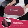 BIG1 Car Suede Headrest Neck Support Soft Seat Lumbar Accessories For Volkswagen VW Polo Jetta Sagitar Magotan Passat B5 B6 B7 CC