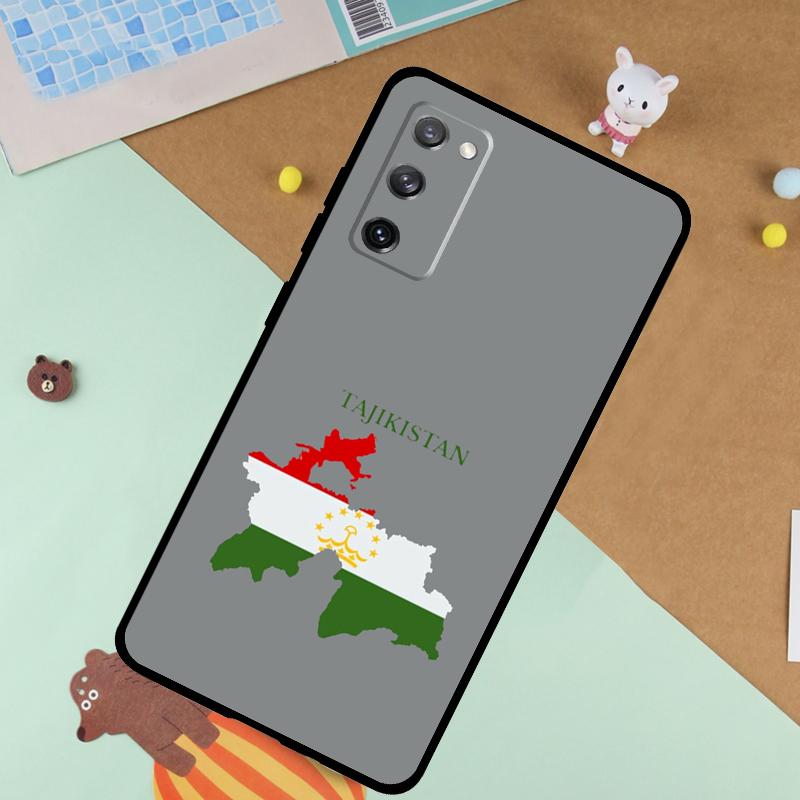 Tajikistan Flag Soft Case For Samsung Galaxy S24 Ultra S9 S10 S20 S22 S23 Plus S21 FE S25 Ultra Funda Cover