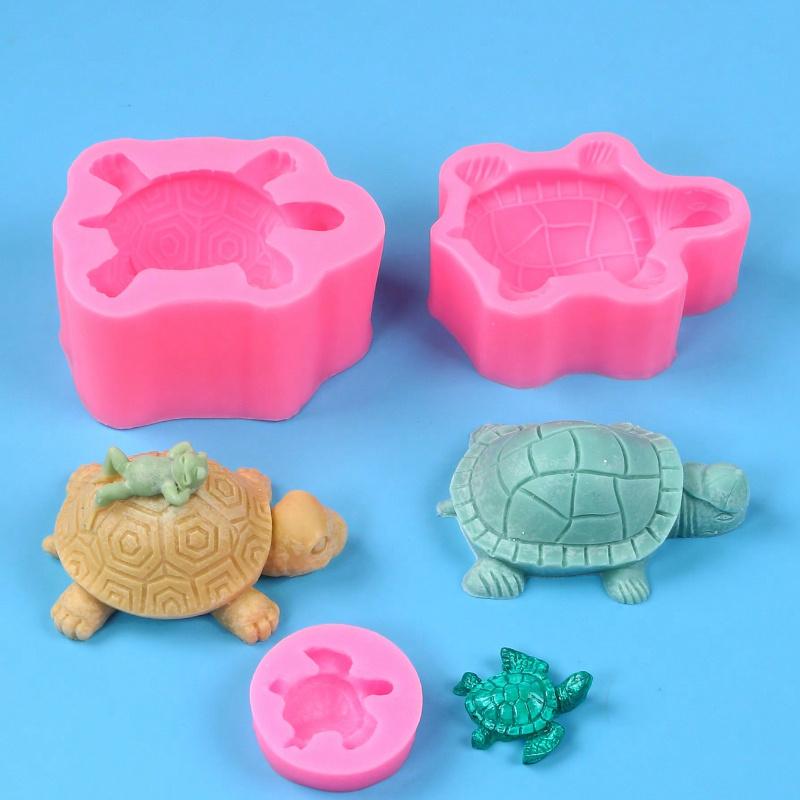 1ks Želva Pryskyřičná Forma Želva Silikonová Forma Epoxidová Pryskyřice Forma Želva Forma Želva Mýdlová Forma Dekorace Sádra Svíčka Aroma Fondán