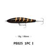 Outdoor Useful Tackle Fish Hooks Winter Fishing Minnow Lures Pencil Sinking Minnow Baits