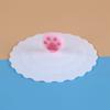 8 pz Coperchi Sigillati in Silicone Resistenti al Calore Copertura per Tazze Termiche Cartone Animato Grado Alimentare Carino Divertente Particolare per Casa Ufficio Scuola Picnic