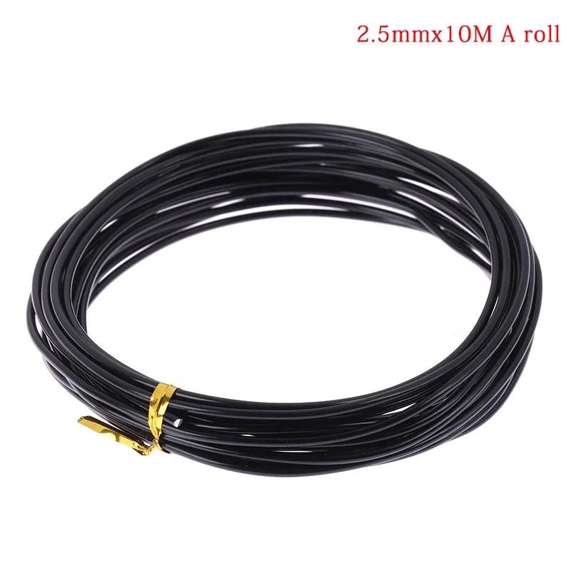 10/5M Bonsai Wire Plant Support Anodized Aluminum Bonsai Training Wire Garden Plant Shapes Branches Bend Shapes Fixing Strings