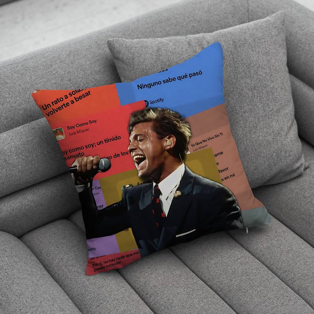 LLuis Miguel Singer  Creative patterned pillowcases for interior decoration office living room home