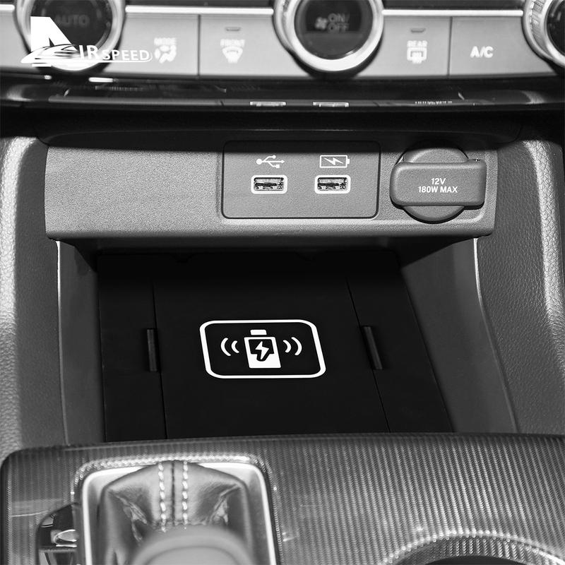 Car Wireless Charger for Honda Civic 11th Gen   Mobile Phone Fast 15W Charging Holder for Charger Board Accessories