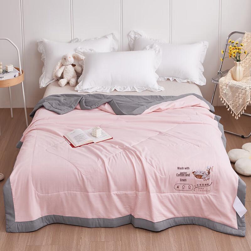 PLAYBOY Washed Cotton Summer Quilt