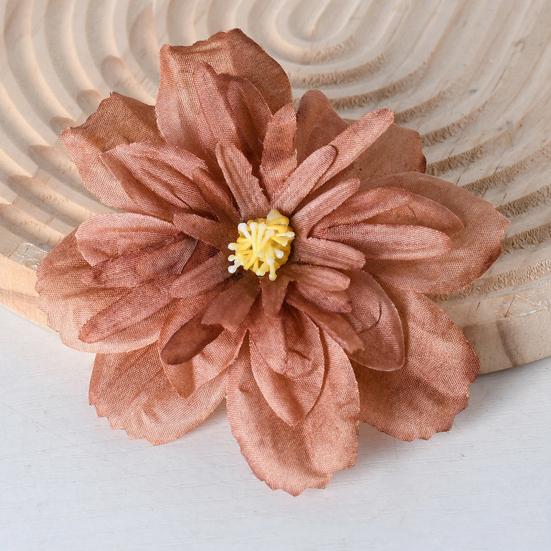 20 Pcs Fake Flowers Heads Artificial Faux Silk Flower Head Bulk for DIY Crafts Wedding Bridal Party Baby Shower Home Decoration