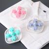1 pièce Filtre de machine à laver Enlever les saletés Cheveux Filet Fil Lessive Réutilisable Balle Poils d'animaux Peluches Cheveux Capteur Nettoyage des vêtements