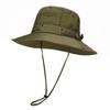 Double-sided Fishing Hat Folding Sunscreen Cap Outdoor Large Fisherman Hat  Panama Hat