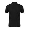 Summer Men's Solid Color Polo Shirt Short Sleeve Lapel Button Tshirts Casual Breathable Jogging Tops Cycling Suit Work Business