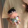 Crayon Shinchan Anime Girl Gift Phone Holder Desktop Decor Pyjama Shinchan Model Toy Figure