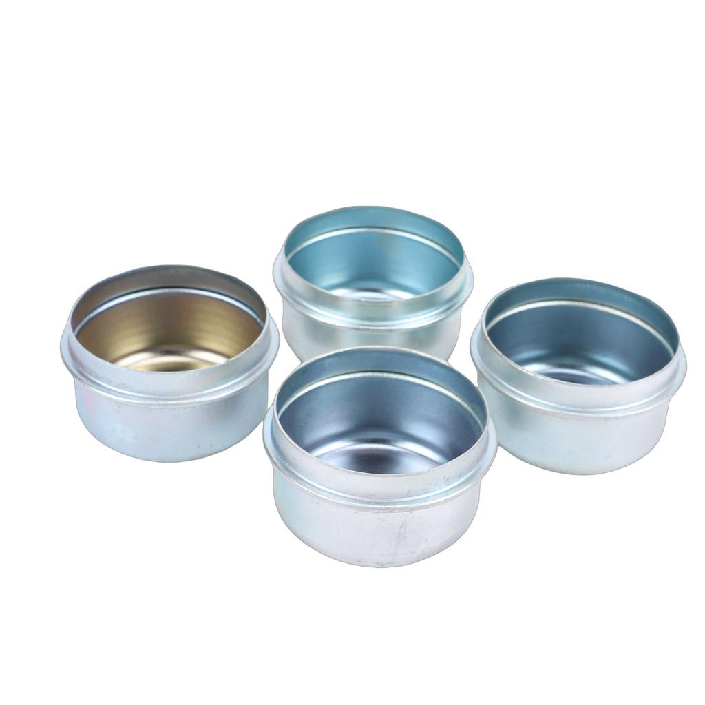 4pcs 1.98in Trailer Axle Dust Cap 539102535 Lawn Mower Dust Cap Grease Cover Replacement for Dexter EZ Lube 2000 To 3500 Lbs Trailers