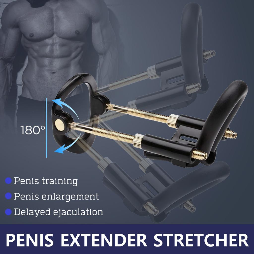 Penis Extender Penis Stretcher Enlarge Device Sex Toys Male Length Enlargement Kit 180°Adjustable Penis Training Device