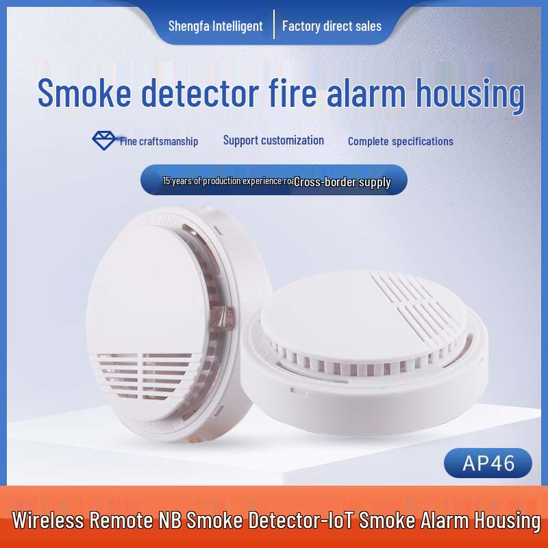 

Smart Home Sensor Shell: Natural Gas, Smoke, Humidity, and Temperature Detector AP46 White (Main)