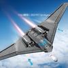 USA H-20 Stealth Strategische Bomber Kämpfer Modell Bausteine Technische Sergeant Kampf Flugzeug MOC Ziegel Spielzeug Geschenk