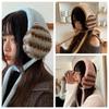 Thicken Knitted Earmuffs Windproof Ear Protection Strap Personality Wool Strappy Ear Muff  Autumn
