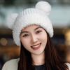 Wool Style Children's Hats Plush Warm Hat Fashionable Knitting Hat  Unisex