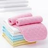 10Pcs Reusable Baby Cotton Cloth Diaper Washable 3 Layers Nappy Liners Inserts