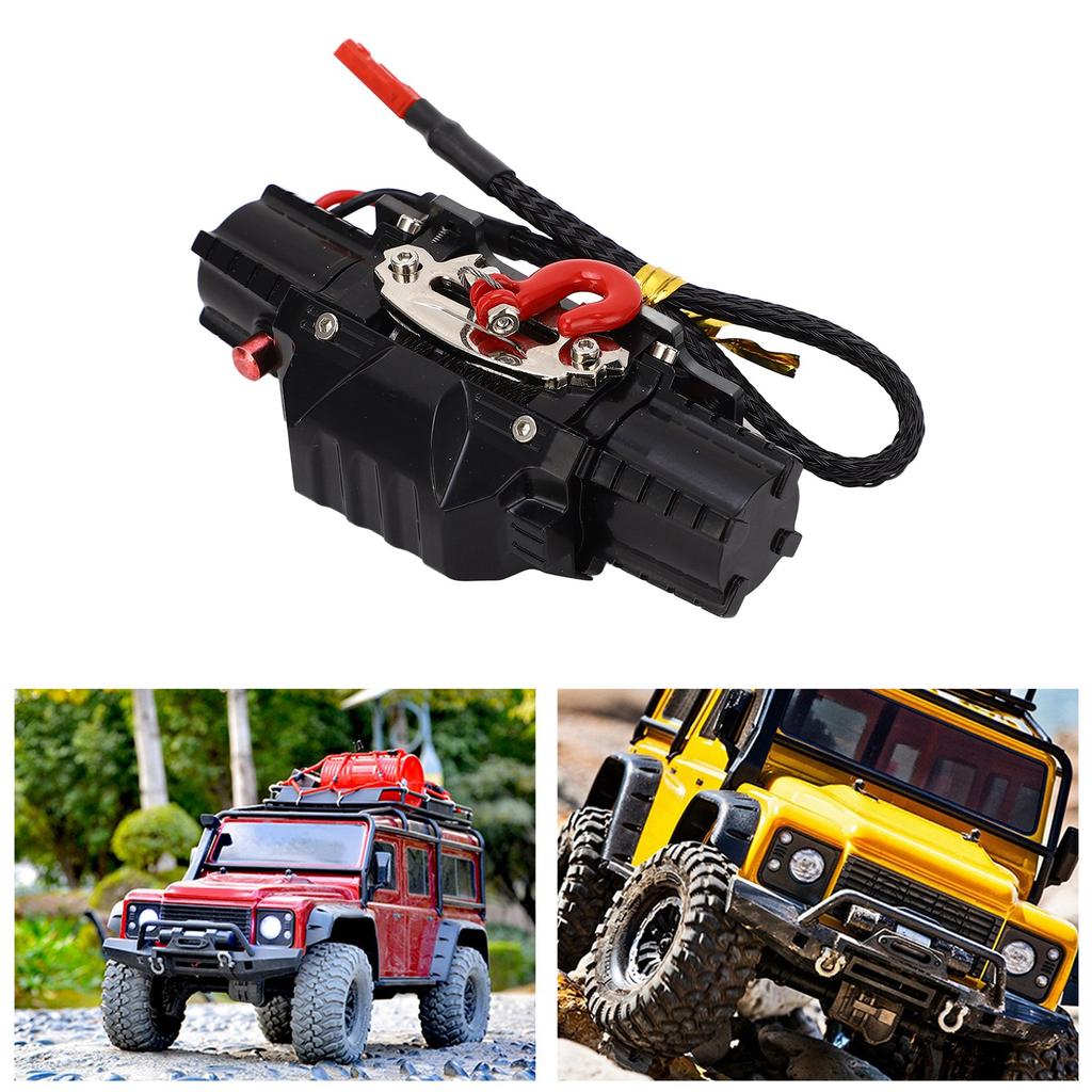 RC Metall Automatischer Doppelmotor Simulierte Windensteuerung Empfänger Passend für TRAXXAS Auto Typ A