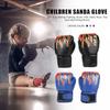 Kids Boxing Gloves PU Leather MMA Fighting Sparring Gloves Professional Muay Thai Karate Glove Children Punching Training Mitts