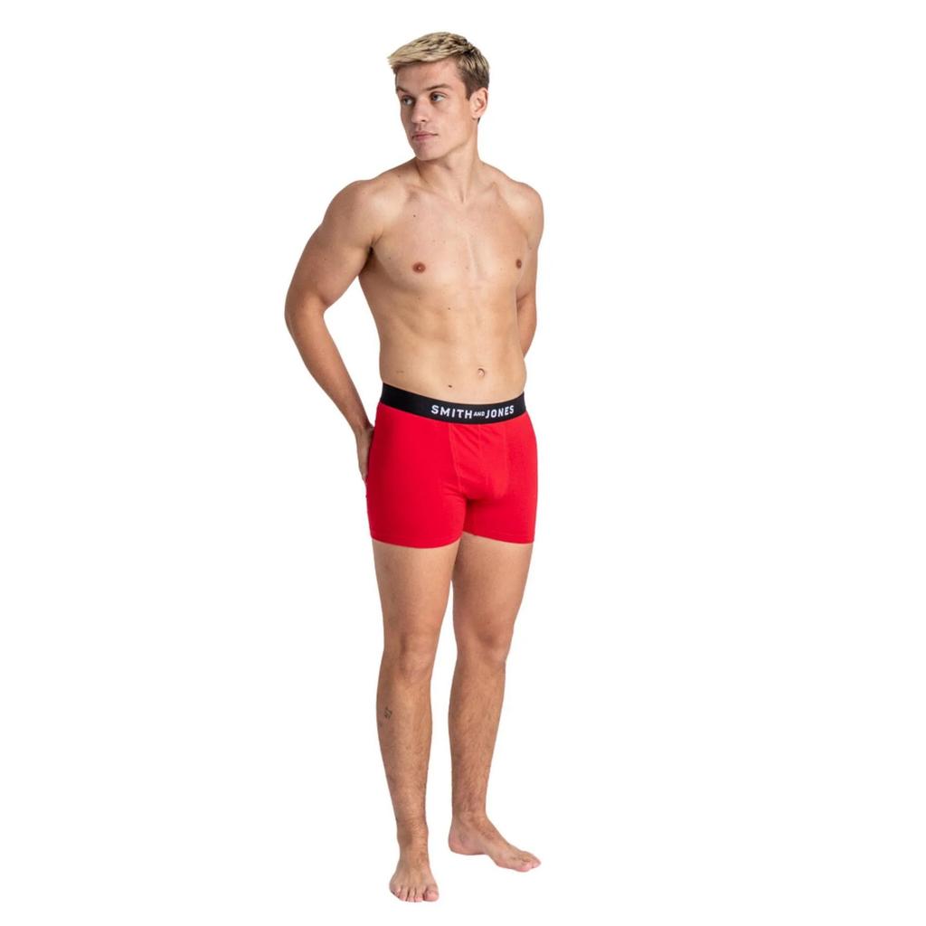 Smith & Jones Herren Tevin Boxershorts (Packung mit 7)