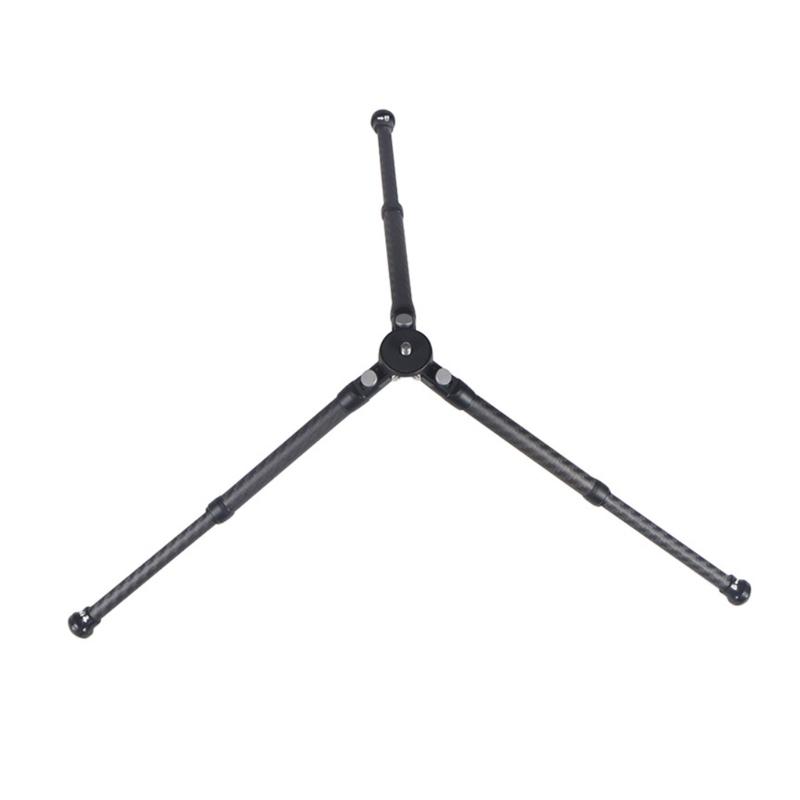 Lightweight Carbon Fiber Mini Tripod For Mobile Camera DSLR 1/4 Inch Screw Stable Base Phone Stand Mount