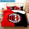 3PCS 1909 Football Club 3pcs Bedding,Including 3PCS Duvet Cover And 2pcs Pillowcases Perfect for Christmas,Ideal for Bedroom, Dormitory