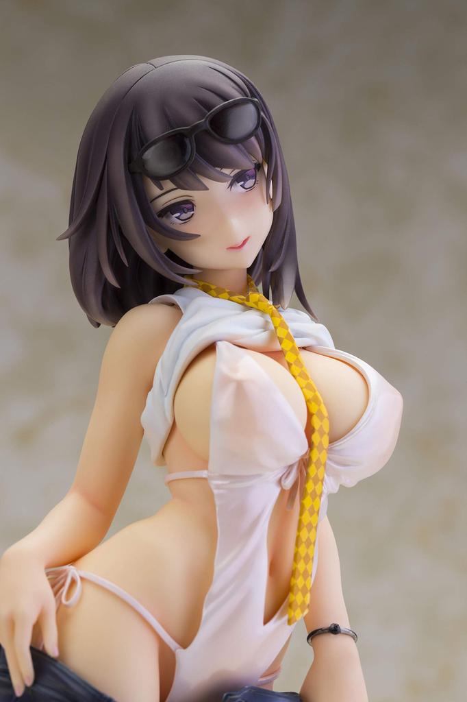 Ilustracja starszej dziewczyny SKYTUBE autorstwa Kekemotsu w skali PVC, pomalowana, kompletna figurka 1/6