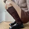 1pair Loose Long Stockings Breathable Mid-Calf Socks Sweet Lolita Ballet Stockings  Women