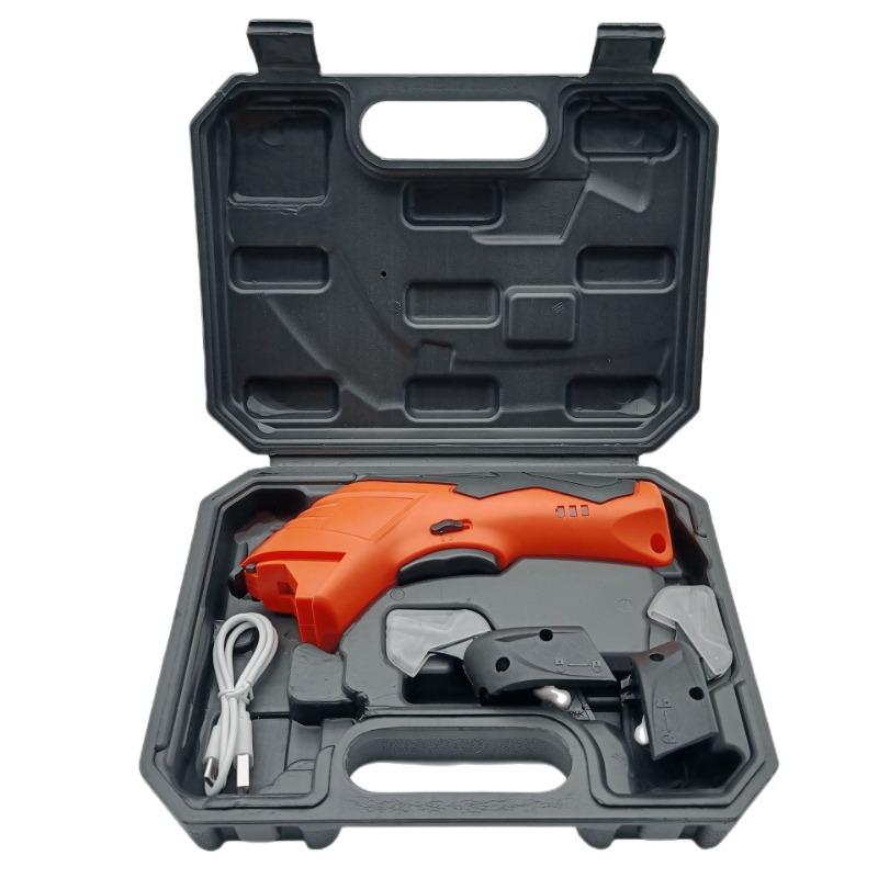 3.6V Lithium-ion Cloth Cutting Scissors Rechargeable Cloth Cutting Tungsten Steel Electric Scissors Fabric Leather Trimming Scissors