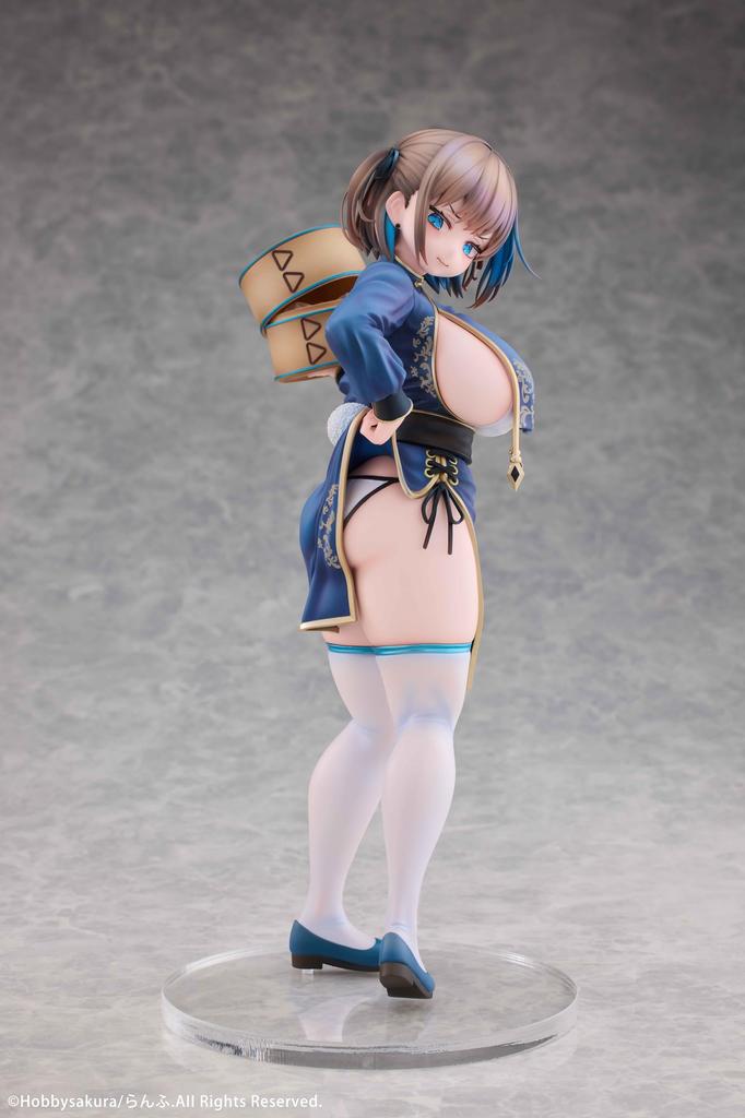 Ranfu original illustration Musume Standard Edition scale PVC ABS painted finished figure Sensei's "Manjuu Tsumugu" 1/7 &