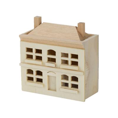 1:12 Casa de bonecas em miniatura, casa fofa, modelo de casa pequena, decoração, brinquedo, casa de brinquedo